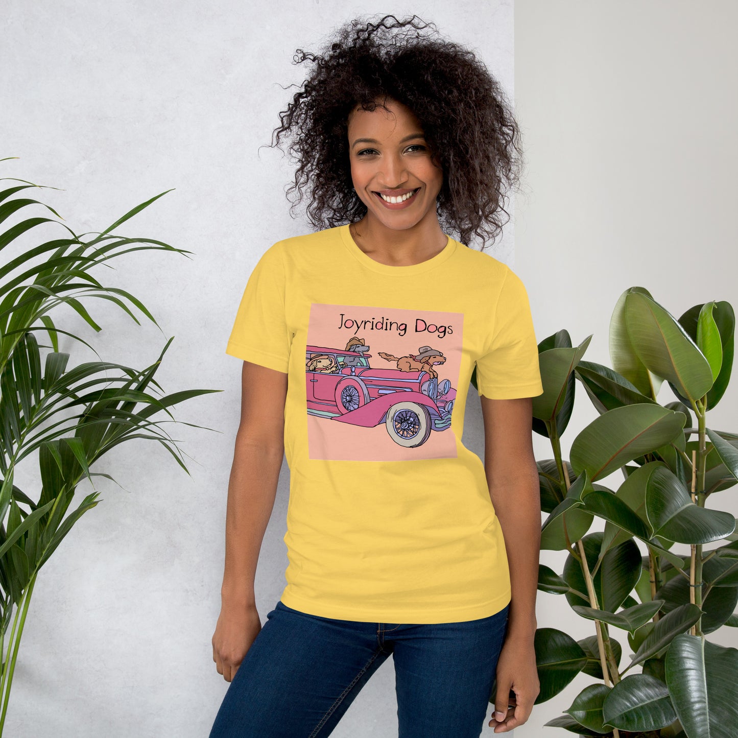 Cowboy Joyriding Dogs - Red Duesenberg - Unisex t-shirt