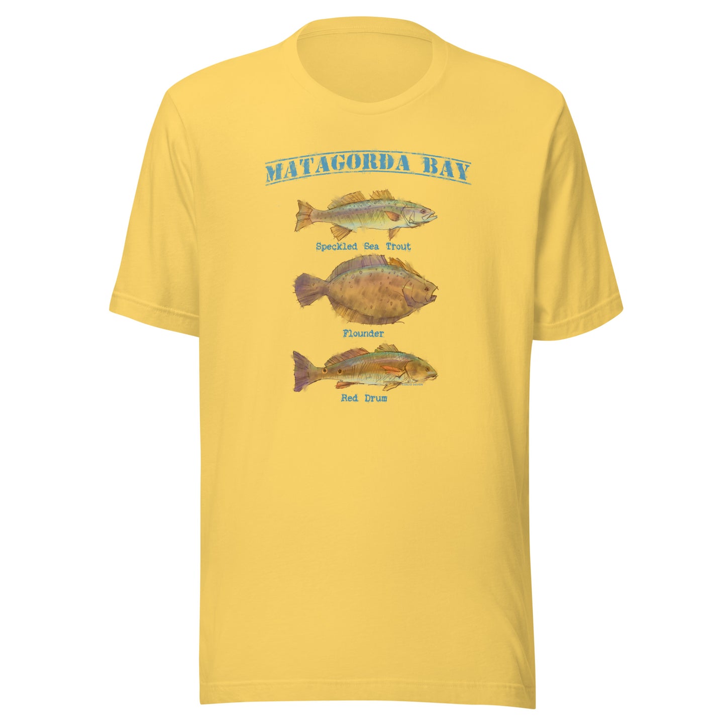 Matagorda Bay - Game Fish - Unisex t-shirt