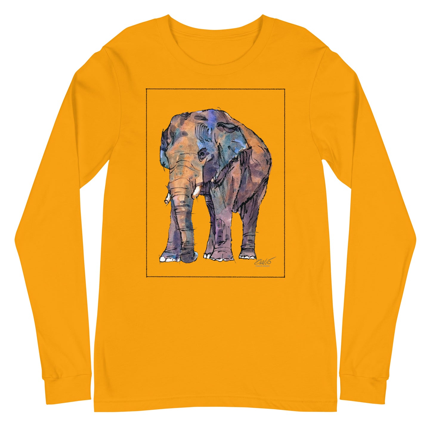 Asian Elephant - Unisex Long Sleeve Tee