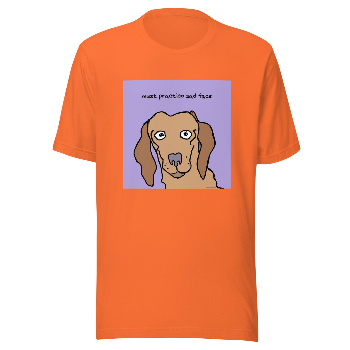 Must Practice Sad Face - Unisex t-shirt
