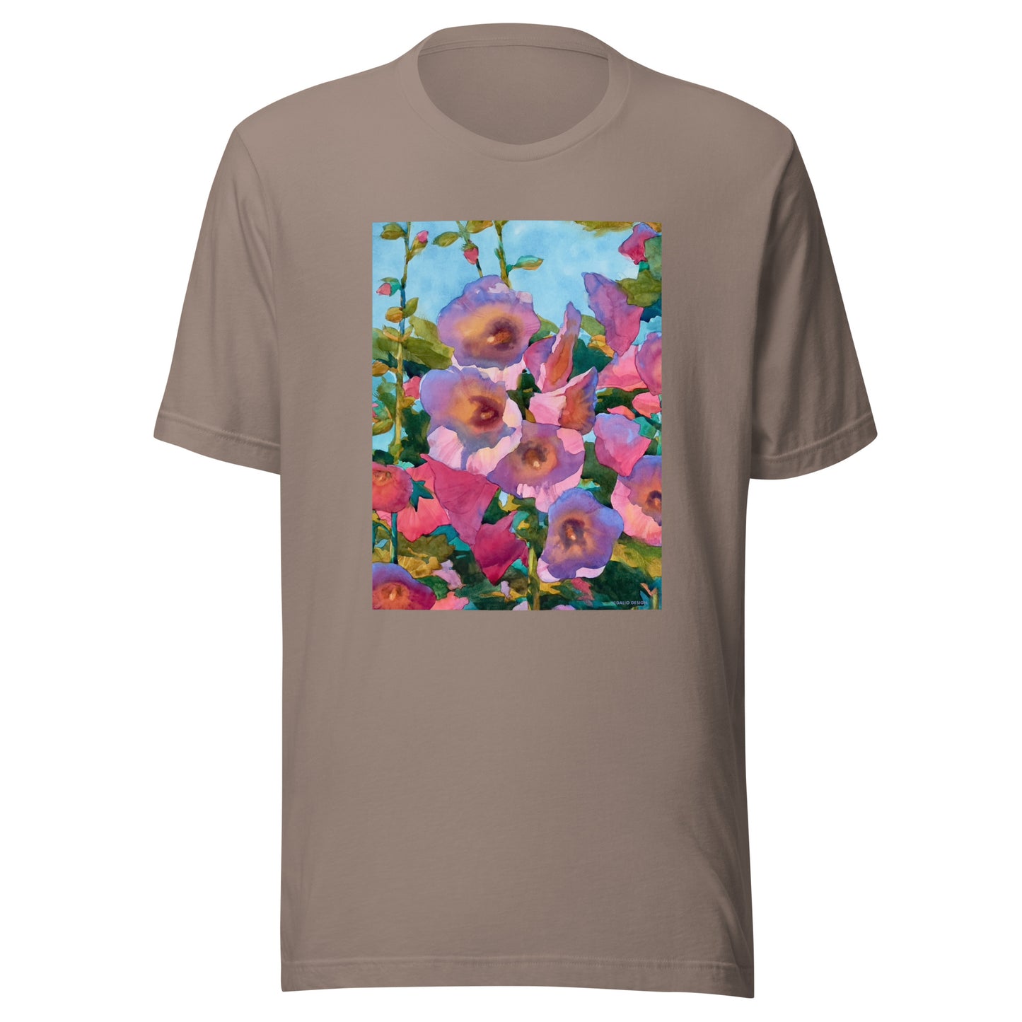 Hollyhocks - Unisex t-shirt