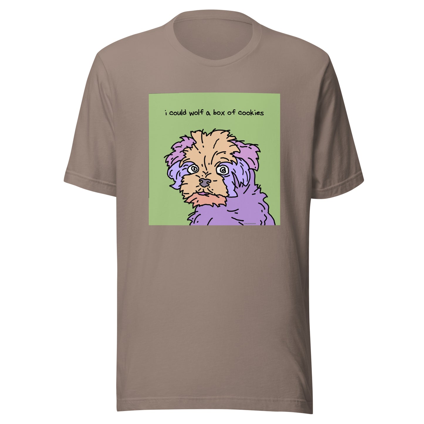 I Could Wolf a Box of Cookies - Unisex t-shirt